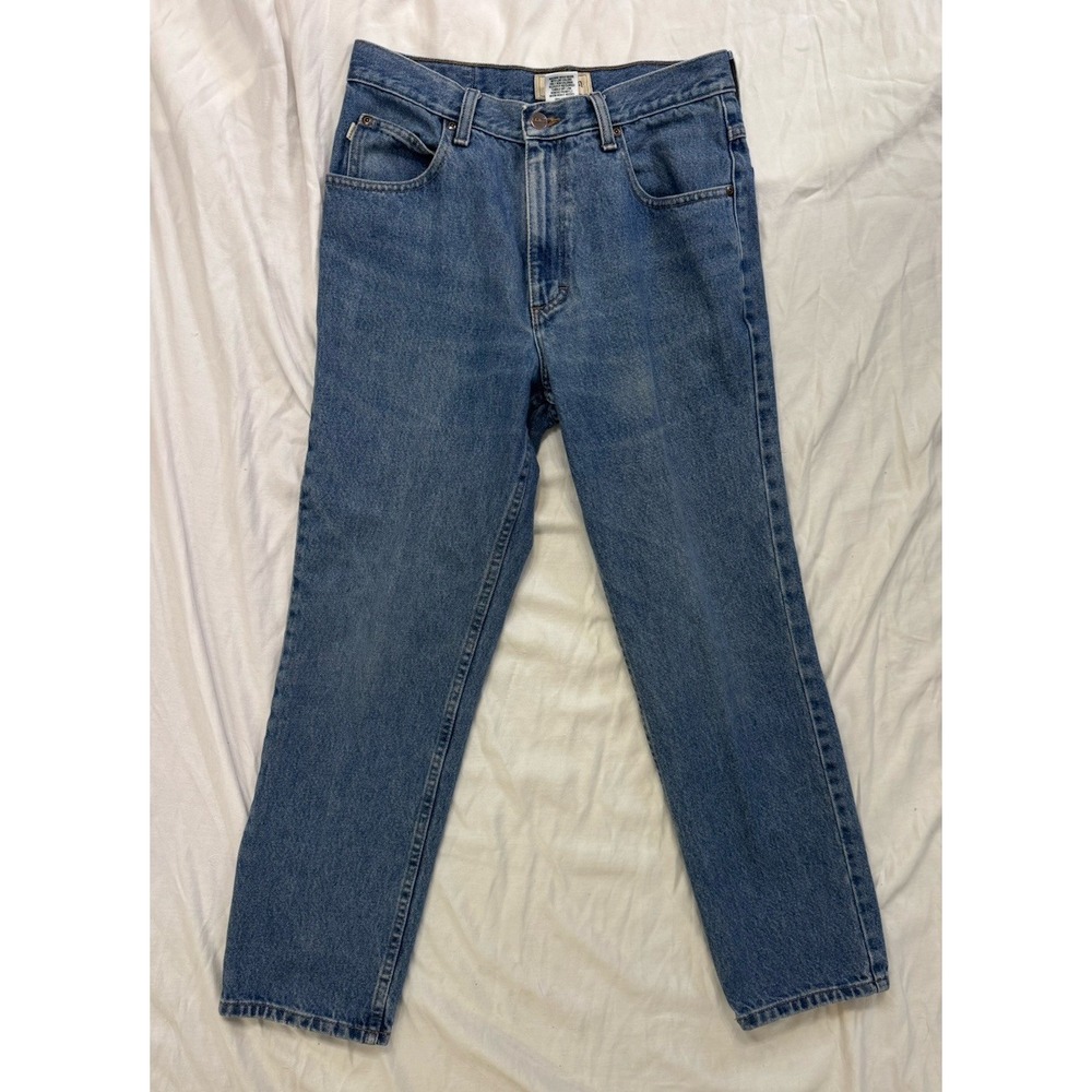 Vtg L.L Bean Jeans Men's 30x28 Classic Fit Straight Leg Blue Medium Wash Denim